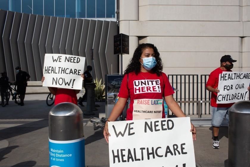  Image of Healthcare Protest